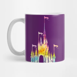 Watercolor Castle Mug